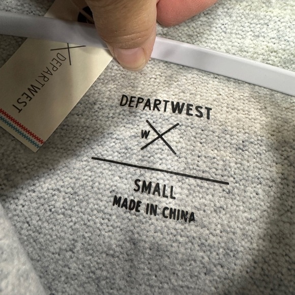 NWT BUCKLE Departwest striped Western Aztec hooded 1/4 zip‎ pullover sz S New - Picture 6 of 6